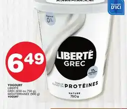 Marches Tradition LIBERTÉ GREC (650 or 750 g), (900 g) YOGURT offer