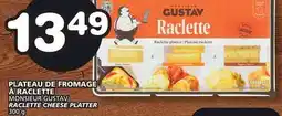Marches Tradition MONSIEUR GUSTAV RACLETTE CHEESE PLATTER offer