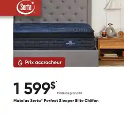 Dormez Vous Matelas Serta Perfect Sleeper Elite Chiffon offer