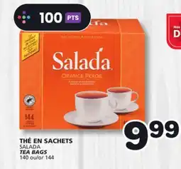 Marches Tradition SALADA TEA BAGS offer