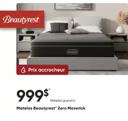 Dormez Vous Matelas Beautyrest Zero Maverick offer