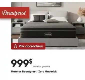 Dormez Vous Matelas Beautyrest Zero Maverick offer