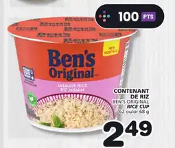 Marches Tradition BEN'S ORIGINAL RICE CUP offer