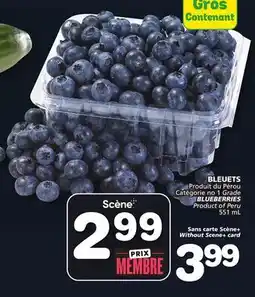 Marches Tradition BLUEBERRIES offer