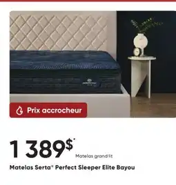 Dormez Vous Matelas Serta Perfect Sleeper Elite Bayou offer