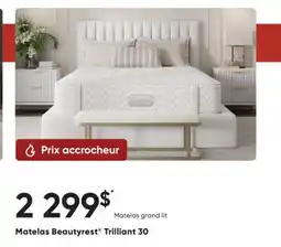 Dormez Vous Matelas Beautyrest Trilliant 30 offer