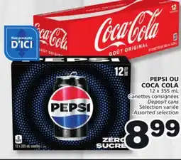 Marches Tradition PEPSI OR COCA COLA offer