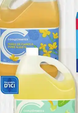 Marches Tradition COMPLIMENTS CANOLA OR VEGETABLE OIL offer