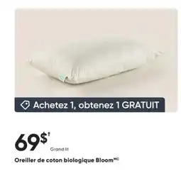 Dormez Vous Oreiller de coton biologique Bloom offer