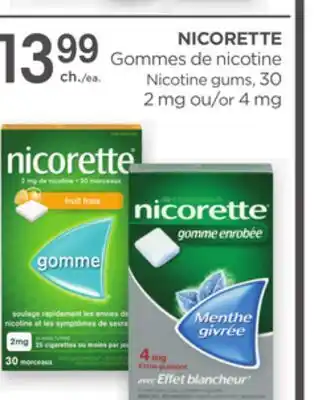 Proxim NICORETTE Nicotine gums offer