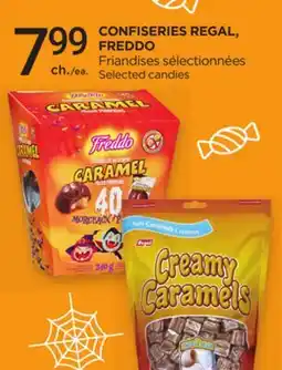 Proxim CONFISERIES REGAL, FREDDO Selected candies offer