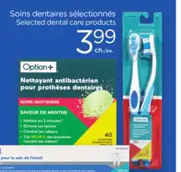 Proxim OPTION+ Selected dental care products offer