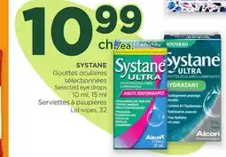 Proxim SYSTANE Selected eye drops, Lid wipes offer