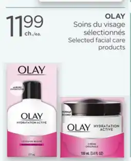Proxim OLAY Selected facial care products offer