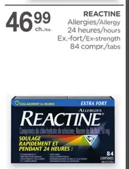 Proxim REACTINE Allergy offer