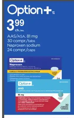 Proxim OPTION+ ASA, 81 mg, Naproxen sodium offer