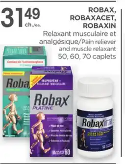 Proxim ROBAX, ROBAXACET, ROBAXIN Pain reliever and muscle relaxant offer