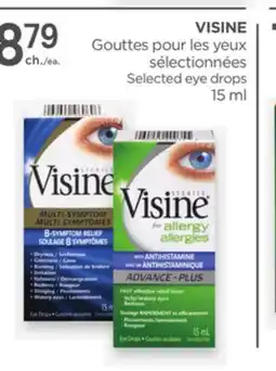 Proxim VISINE Selected eye drops offer