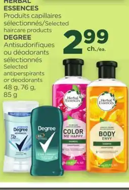 Proxim HERBAL ESSENCES, DEGREE offer