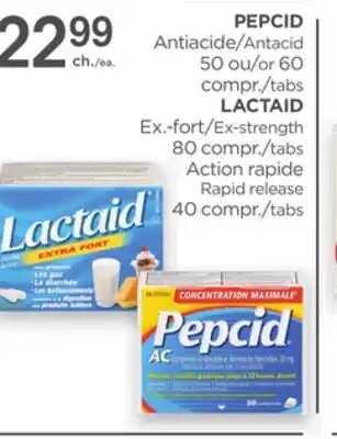 Proxim PEPCID, LACTAID offer