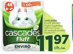 Proxim CASCADES FLUFF ENVIRO Bathroom tissue offer