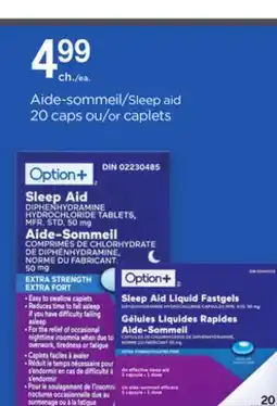 Proxim OPTION+ Sleep aid offer