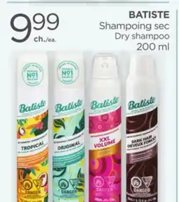 Proxim BATISTE Dry shampoo offer