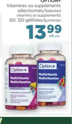 Proxim OPTION+ Selected vitamins or supplements offer