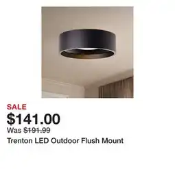 Wayfair Trenton LED Outdoor Flush Mount offer