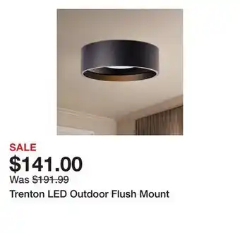 Wayfair Trenton LED Outdoor Flush Mount offer