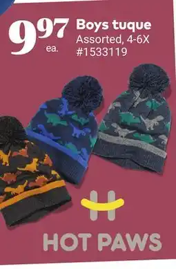 Giant Tiger Boys tuque offer
