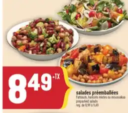 Marché Adonis SALADES PRÉEMBALLÉES | PREPACKED SALADS offer