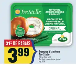 Marché Adonis FROMAGE À LA CRÈME TRE STELLE | TRE STELLE CREAM CHEESE SPREAD offer