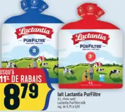 Marché Adonis lait Lactantia PurFiltre offer