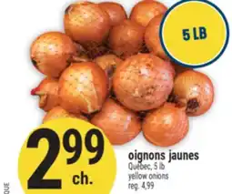 Marché Adonis OIGNONS JAUNES | YELLOW ONIONS offer