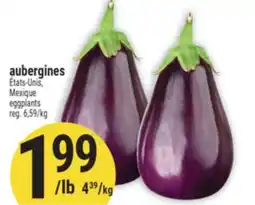 Marché Adonis Aubergines | Eggplants offer