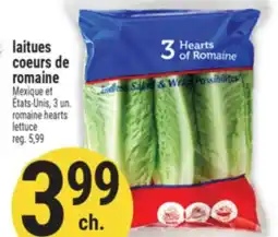 Marché Adonis LAITUES COEURS DE ROMAINE | ROMAINE HEARTS LETTUCE offer