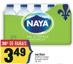 Marché Adonis EAU NAYA | NAYA WATER offer