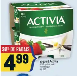 Marché Adonis YOGOURT ACTIVIA | ACTIVIA YOGURT offer