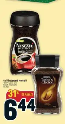 Marché Adonis CAFÉ INSTANTANÉ NESCAFÉ | NESCAFÉ INSTANT COFFEE offer