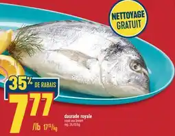 Marché Adonis DAURADE ROYALE | ROYAL SEA BREAM offer