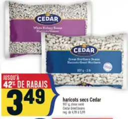 Marché Adonis HARICOTS SECS CEDAR | CEDAR DRIED BEANS offer