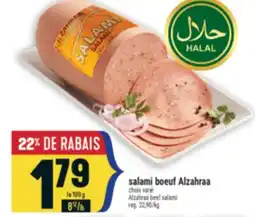 Marché Adonis SALAMI BOEUF ALZAHRAA | ALZAHRAA BEEF SALAMI offer