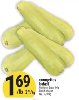 Marché Adonis COURGETTES BALADI | BALADI SQUASH offer