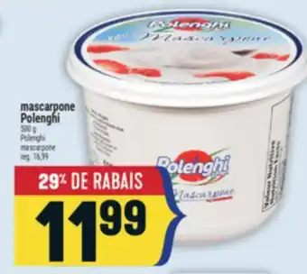 Marché Adonis MASCARPONE POLENGHI | POLENGHI MASCARPONE offer