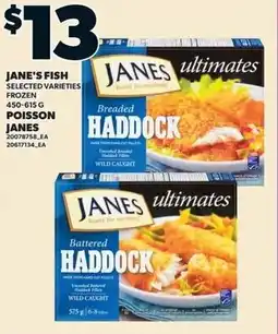 Loblaws Jane's fish offer