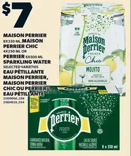 Loblaws Maison perrier and maison perrier chic offer