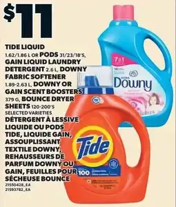 Loblaws Tide Liquid or Downy Fabric Softener offer