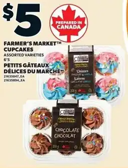 Loblaws Farmer's market cupcakes offer