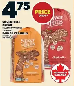 Loblaws Silver hills bread offer